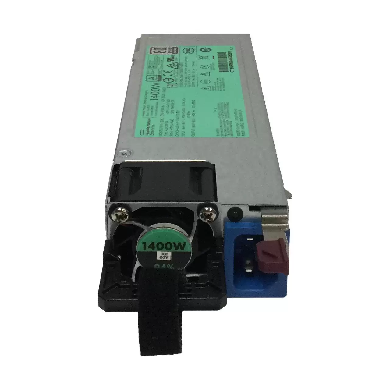 HPE 733428-001 1400-Watts 80 Plus Flex Slot Platinum Hot Swap Power Supply for ProLiant DL360 DL380 and ML350 G9