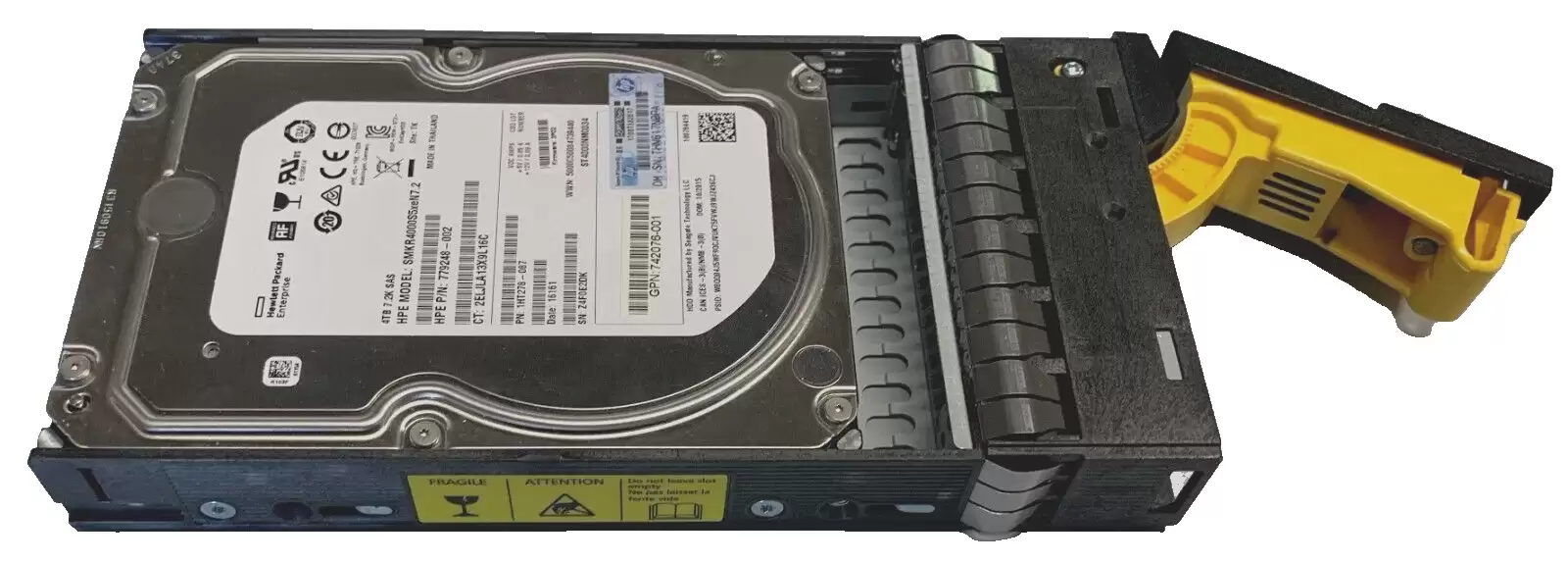 HPE 742076-001 4TB SAS 6Gb/s Dual Port 7200RPM 3.5-inch Internal Hard Drive with 3PAR StoreServ 7000 Storage