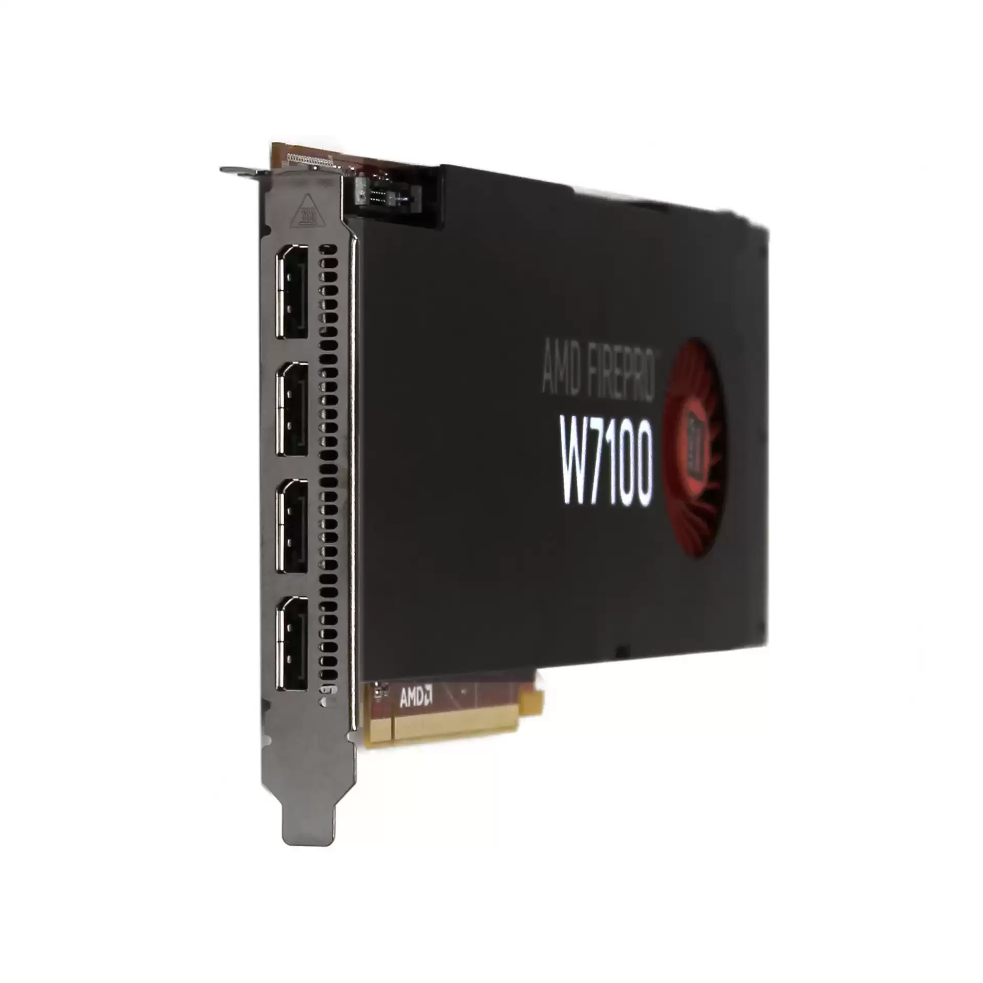 HPE 762897-002 FirePro W7100 8GB GDDR5 256-Bit PCI-Express 3.0 x16 CUDA Cores Single-Slot 4x DisplayPort 1.2 1x 6-Pin Graphics Card - Spare Part