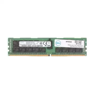 Dell 32GB 2666MHz DDR4 PC4-21300 ECC Registered CL19 288-Pin DIMM 1.2V Dual Rank X4 Memory Module TN