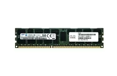 Cisco 16GB 1600MHz DDR3 PC3-12800 ECC Registered CL11 240-Pin DIMM 1.5V Dual Rank X4 Memory Module U