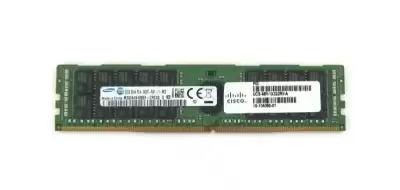 Cisco UCS-MR-1X322RV-A 32GB 2400MHz DDR4 PC4-19200 ECC Registered CL17 288-Pin DIMM 1.2V Dual Rank X4 Memory Module
