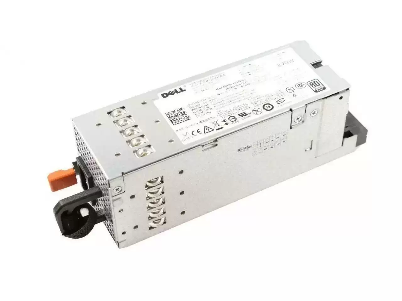 Dell 7NVX8 870-Watts 80 Plus Silver Hot Swap Redundant Power Supply for PowerEdge R710 and T610