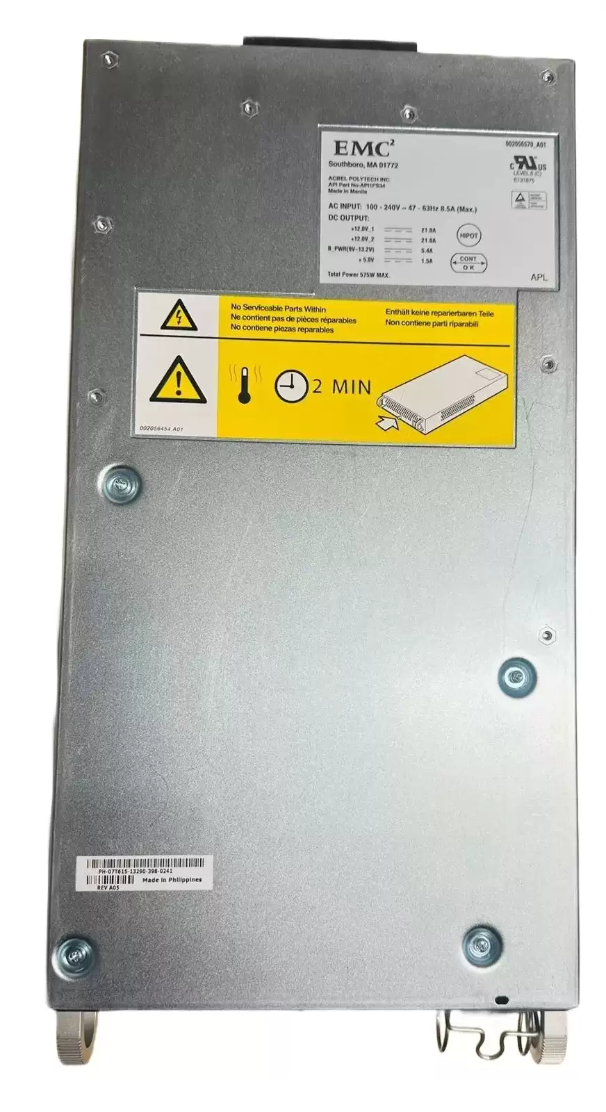 Dell 07T615 575-Watts Hot Swap Power Supply for Clariion CX400