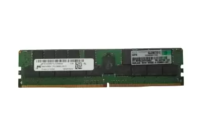 HPE 840759-091 64GB 2666MHz DDR4 PC4-21300 ECC Registered CL19 288-Pin DIMM 1.2V Quad Rank X4 Memory Module
