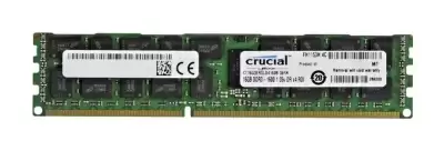 Crucial 16GB 1600MHz DDR3 PC3-12800 ECC Registered CL11 240-Pin DIMM 1.35V (Lv) Dual Rank X4 Memory 