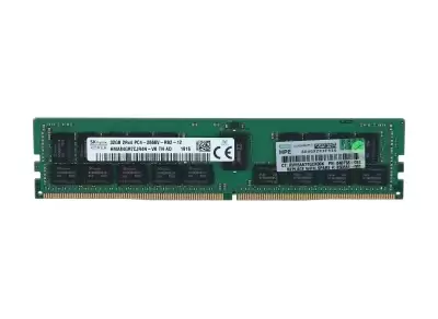 HPE 850881-001 32GB 2666MHz DDR4 PC4-21300 ECC Registered CL19 288-Pin DIMM 1.2V Dual Rank X4 Memory Module