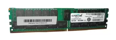 Crucial CT32G4RFD424A 32GB 2400MHz DDR4 PC4-19200 ECC Registered CL17 288-Pin DIMM 1.2V Dual Rank X4 Memory Module