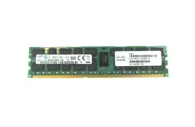 Cisco 16GB 1600MHz DDR3 PC3-12800 ECC Registered CL11 240-Pin Low Voltage DIMM 1.35V Dual Rank X4 Me