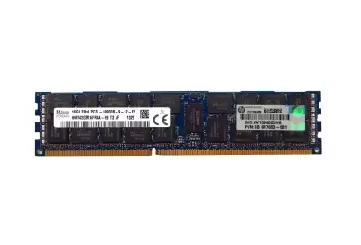 HPE 647653-081 16GB 1333MHz DDR3 PC3-10600 ECC Registered CL9 240-Pin DIMM 1.35V Dual Rank X4 Memory Module