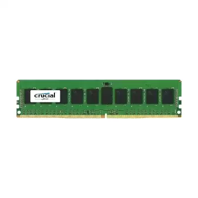 Crucial 16GB 2400MHz DDR4 PC4-19200 ECC Registered CL17 288-Pin DIMM 1.2V Single Rank X4 Memory Modu