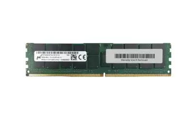 Micron MTA72ASS4G72LZ-2G1A1 32GB 2133MHz DDR4 PC4-17000 ECC Registered CL15 288-Pin DIMM 1.2V Quad Rank X4 Memory Module