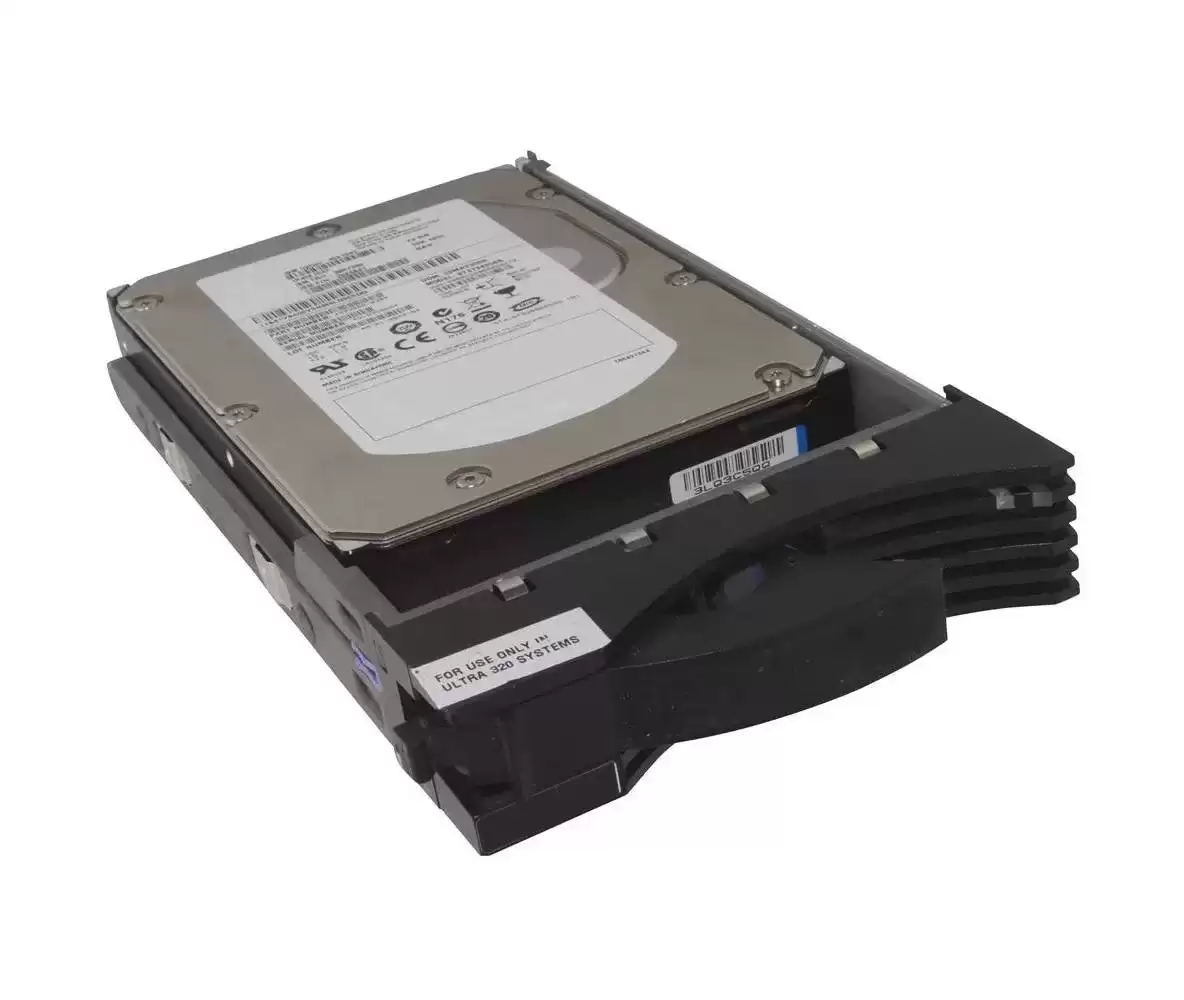 IBM 40K1025 300GB Ultra 320 SCSI 80Pin 10000RPM 8MB Cache 3.5inch Internal Hard Drive with Tray 4