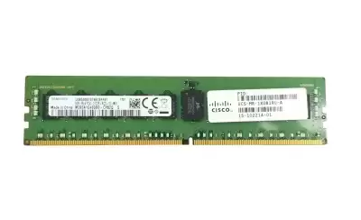 Cisco UCS-MR-1X081RU-A 8GB 2133MHz DDR4 PC4-17000 ECC Registered CL15 288-Pin DIMM 1.2V Single Rank X4 Memory Module