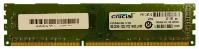 Crucial 4GB (1X4GB) 1333MHz PC3-10600 240-Pin DIMM CL9 Non ECC DDR3 Unbuffered  Genuine Memory Modul