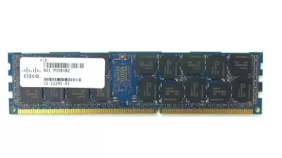 Cisco 15-12291-01 8GB 1333MHz DDR3 PC3-10600 ECC Registered CL9 240-Pin DIMM 1.35V Dual Rank X4 Memory Module