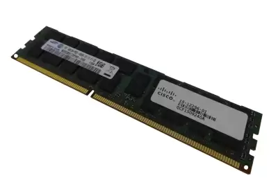 Cisco 15-12296-01 4GB 1333MHz DDR3 PC3-10600 ECC Registered CL9 240-Pin DIMM 1.35V Dual Rank X8 Memory Module