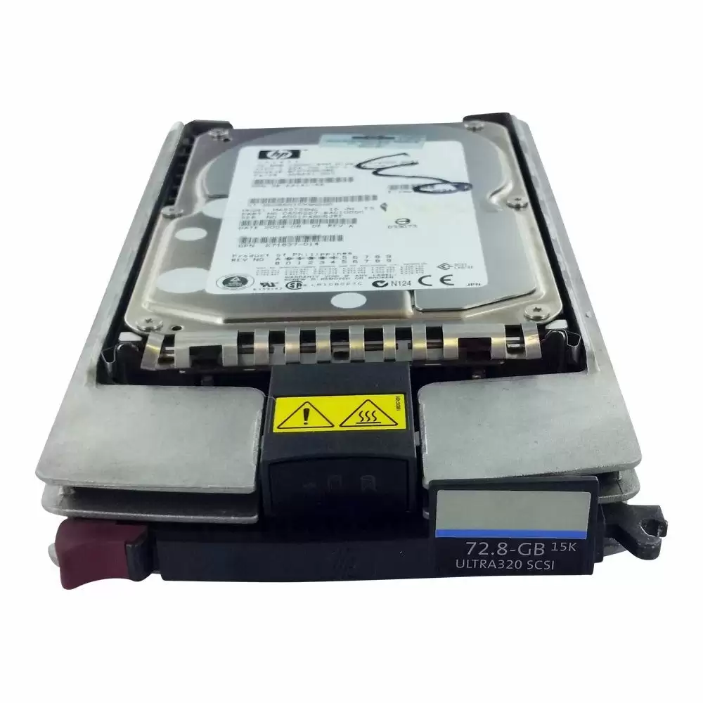 HPE 306641-003 72.8GB Ultra320 SCSI 80Pin 15000RPM (512n) 3.5inch Internal Hard Drive with Tray