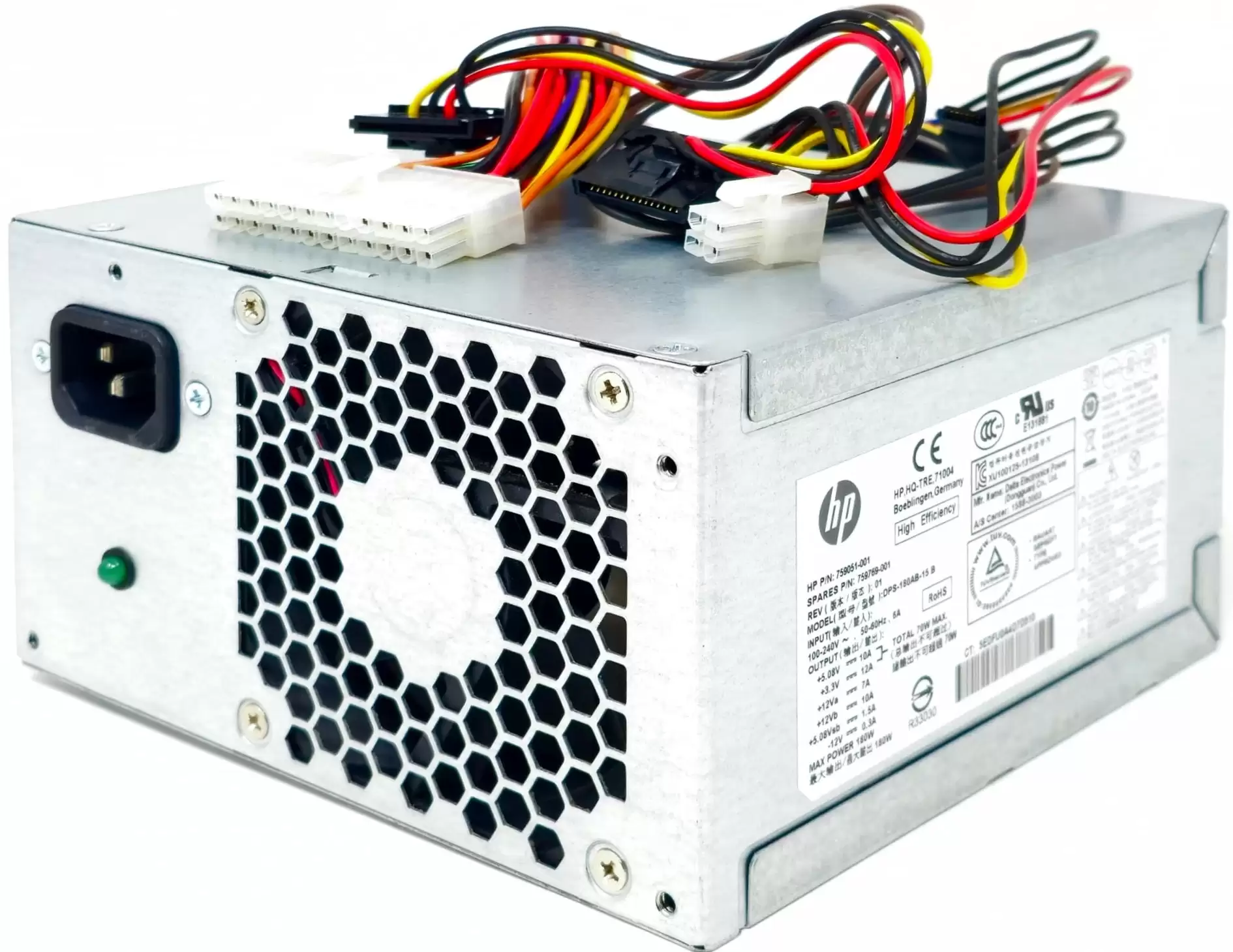 HPE 848053-002 180-Watts ATX Power Supply for ProDesk 400 G1 MT
