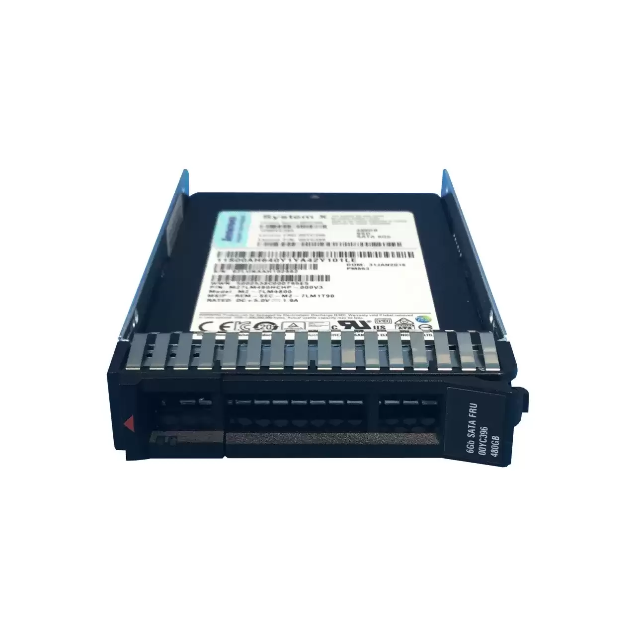 Lenovo 00YC395 480GB SATA 6Gb/s Hot Swap MLC 2.5-inch Solid State Drive