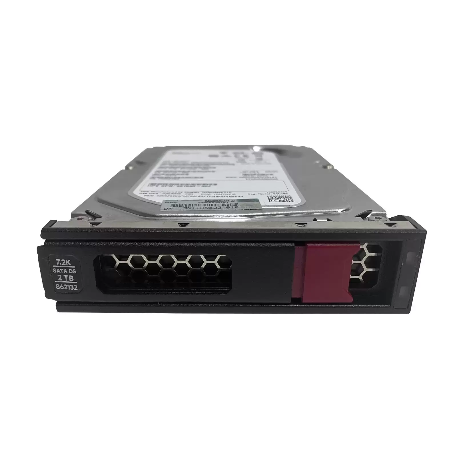 HPE 861681-B21 2TB SATA 6Gb/s Midline 7200RPM 3.5-inch Internal Hard Drive with Low Profile Carrier for ProLiant G8 G9 and G10