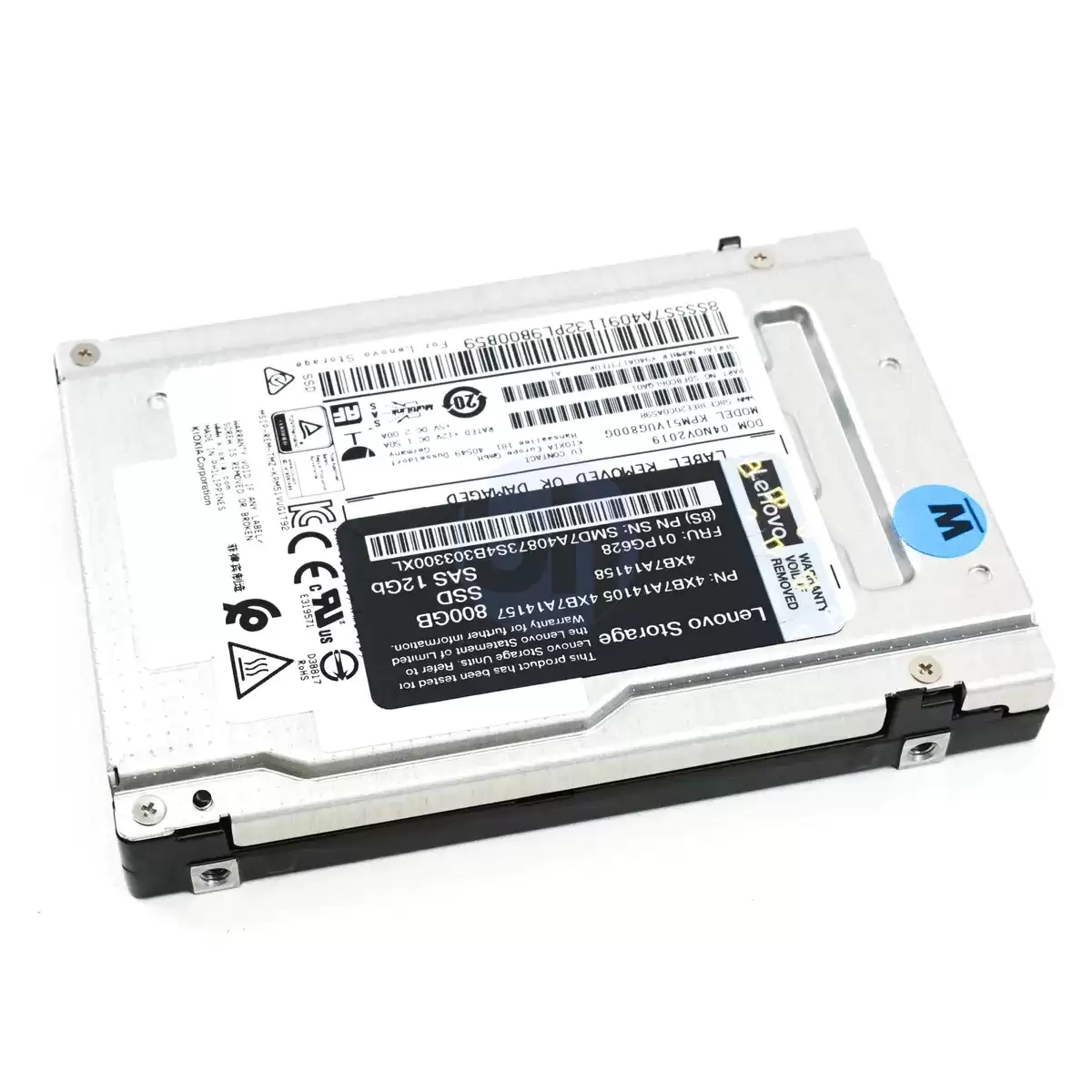 IBM 01PG628 800GB SAS 12Gb/s Hot Swap 2.5-inch Solid State Drive For ThinkSystem DE2000H