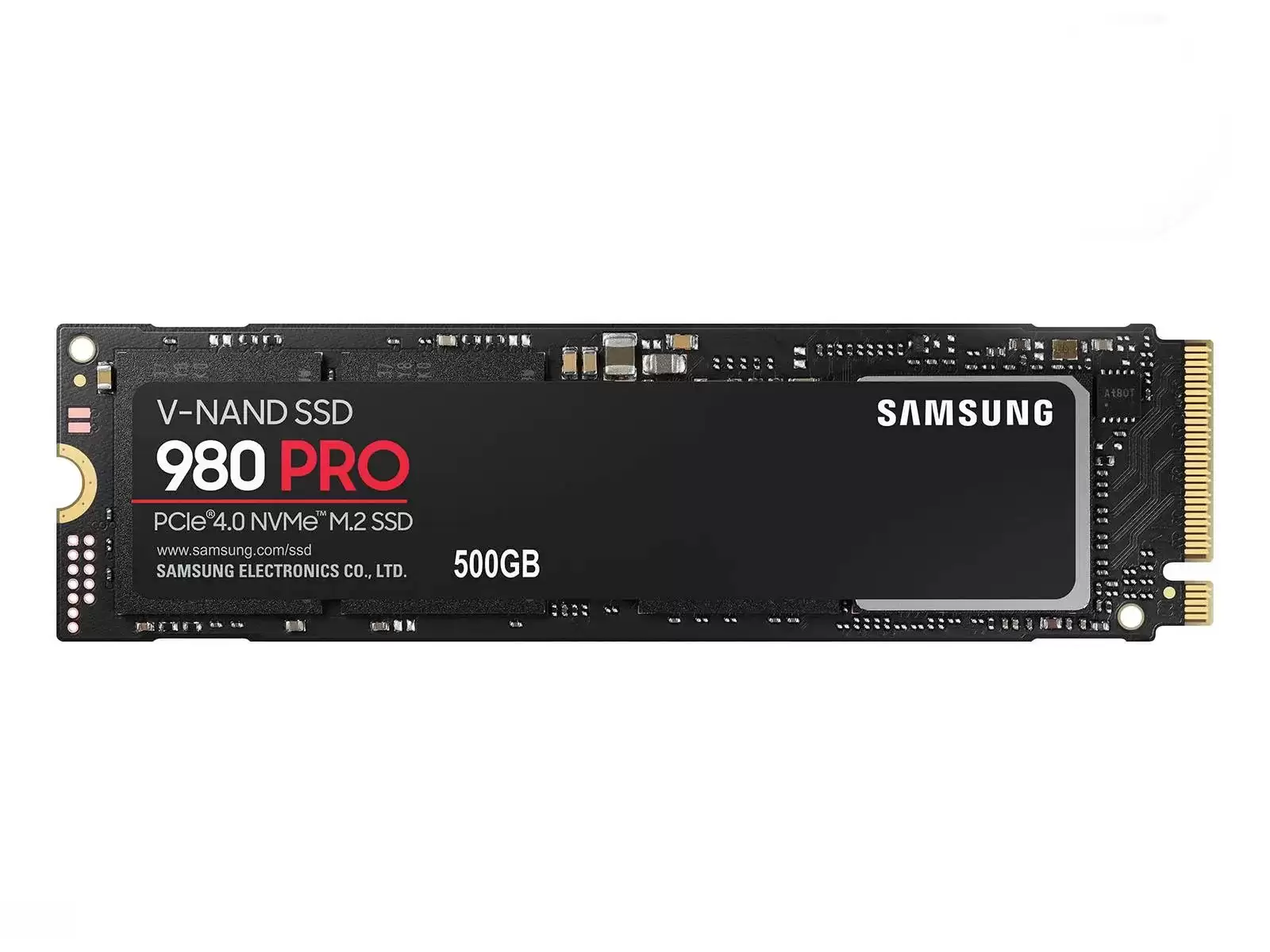Samsung MZ-V8P500B 980 Pro 500GB PCI-Express 4.0 x4 3D NAND TLC AES-256 TCG Opal 2.0 M.2 2280 Solid State Drive