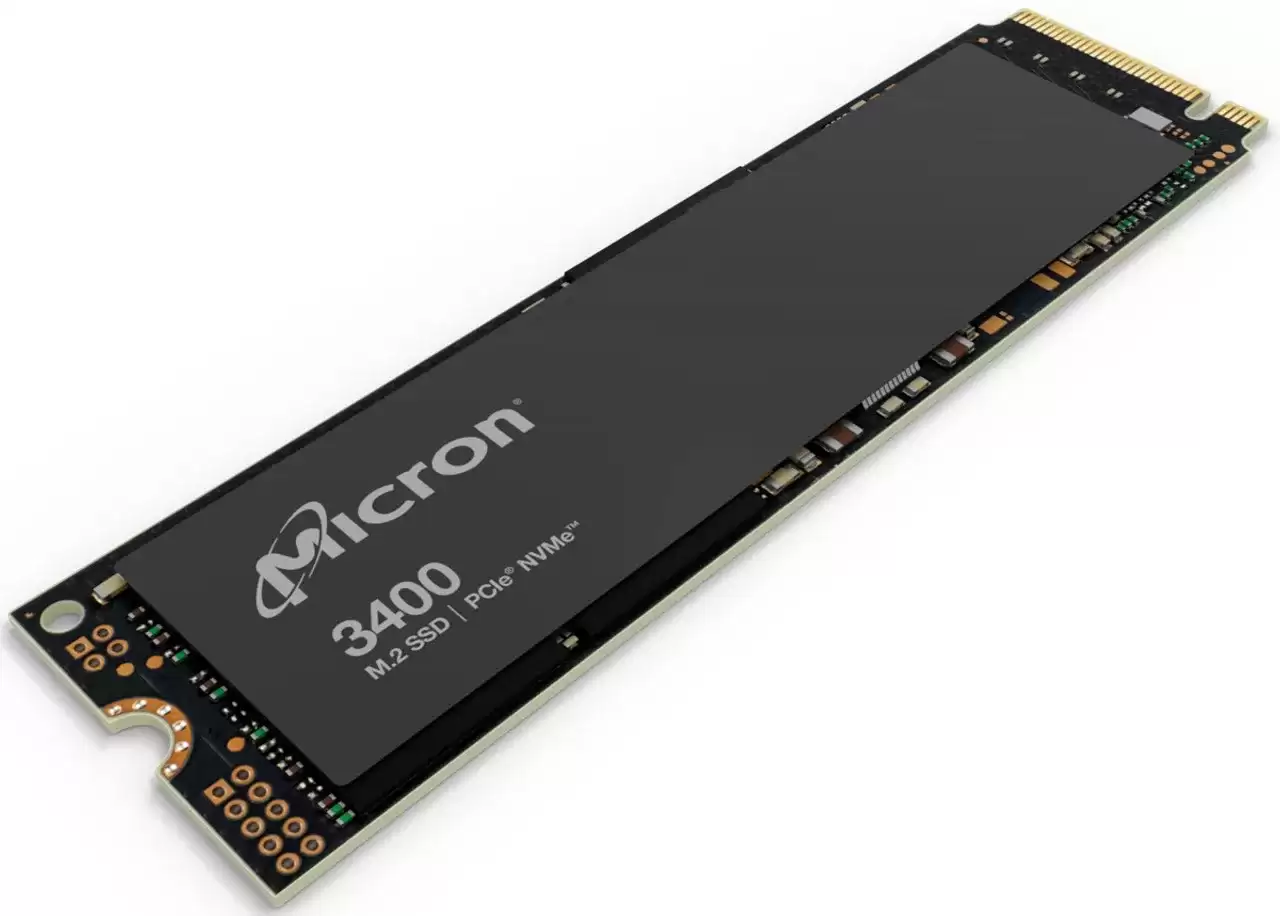 Micron MTFDKBA1T0TFH 3400 1TB PCI-Express 4.0 x4 3D NAND TLC M.2 2280 Solid State Drive