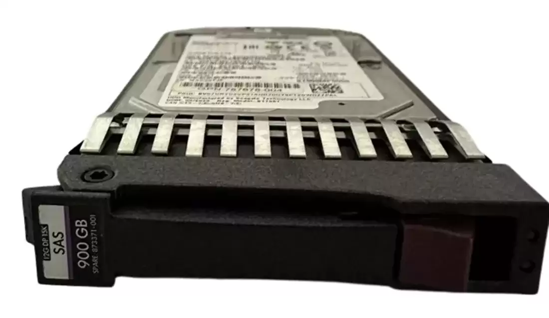 HPE 867254-003 900GB SAS 12Gb/s Digitally Signed Hot Swap 15000RPM (512n) 2.5-inch Internal Hard Drive with Smart Carrier for ProLiant G8 G9 and G10