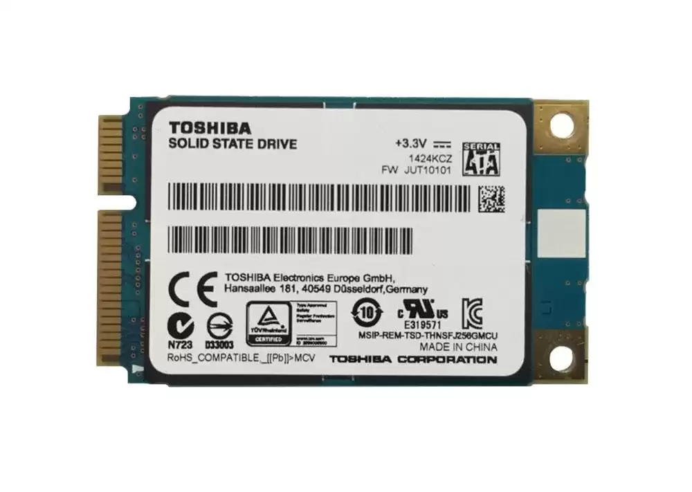 Toshiba THNSNJ060GMCU HG6 256GB SATA 6Gb/s 2D NAND MLC M.2 Solid State Drive