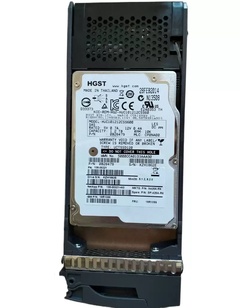 IBM 18R1086 1.2TB SAS 6Gb/s 10000RPM 64MB Cache 2.5inch Internal Hard Drive