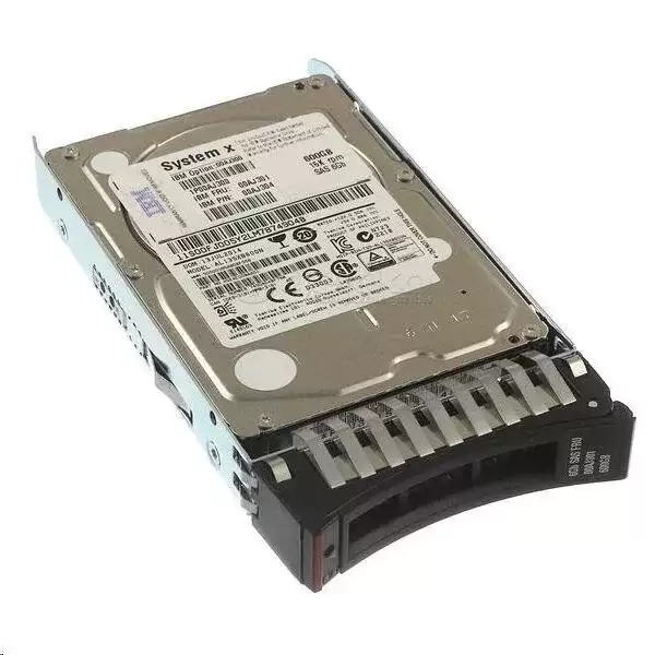 IBM 00AJ300 600GB SAS 12Gb/s 15000RPM 128MB Cache 2.5inch Internal Hard Drive with Tray