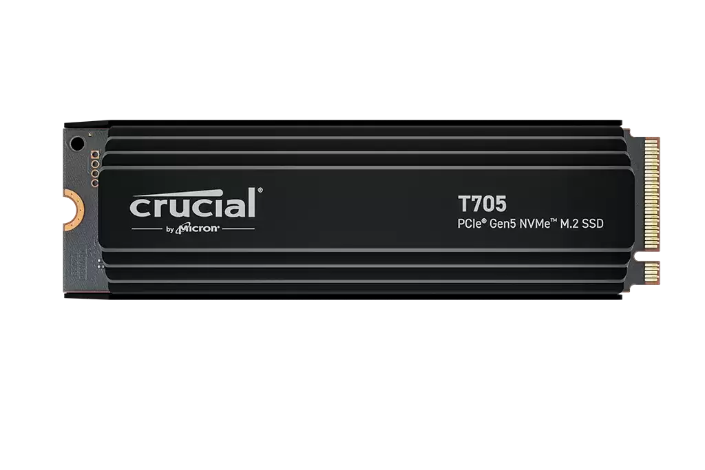 Crucial CT2000T705SSD5 T705 2TB PCI-Express 5.0 x4 3D NAND TLC M.2 2280 Solid State Drive