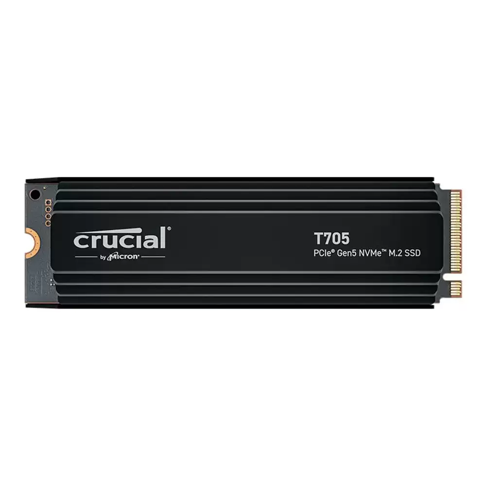 Crucial CT1000T705SSD5 T705 1TB PCI-Express 5.0 x4 3D NAND TLC M.2 2280 Solid State Drive