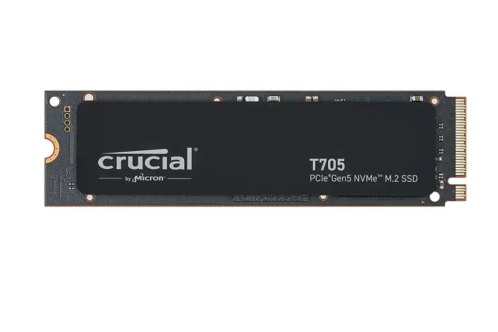 Crucial CT4000T705SSD3 T705 4TB PCI-Express 5.0 x4 3D NAND TLC M.2 2280 Solid State Drive