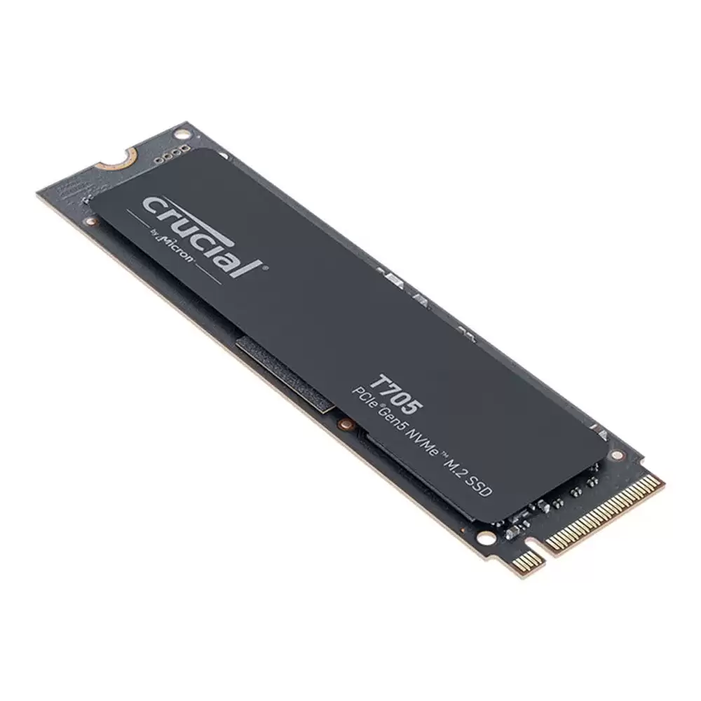 Crucial CT1000T705SSD3 T705 1TB PCI-Express 5.0 x4 3D NAND TLC M.2 2280 Solid State Drive