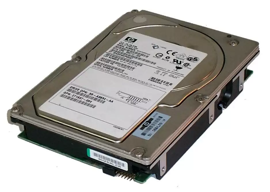 HPE 271837-020 72.8GB Ultra-320 SCSI 68-Pin LVD 10000RPM 3.5-inch Internal Hard Drive