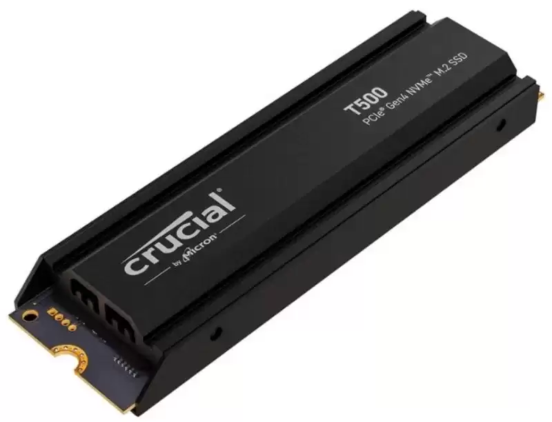 Crucial CT1000T500SSD5 T500 1TB PCI-Express 4.0 x4 3D NAND TLC M.2 2280 Solid State Drive