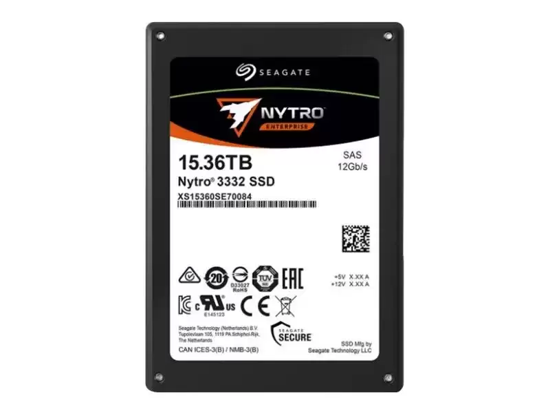 Seagate XS15360SE70094 Nytro 3732 15.36TB SAS 12Gb/s 3D NAND TLC 2.5-inch Solid State Drive
