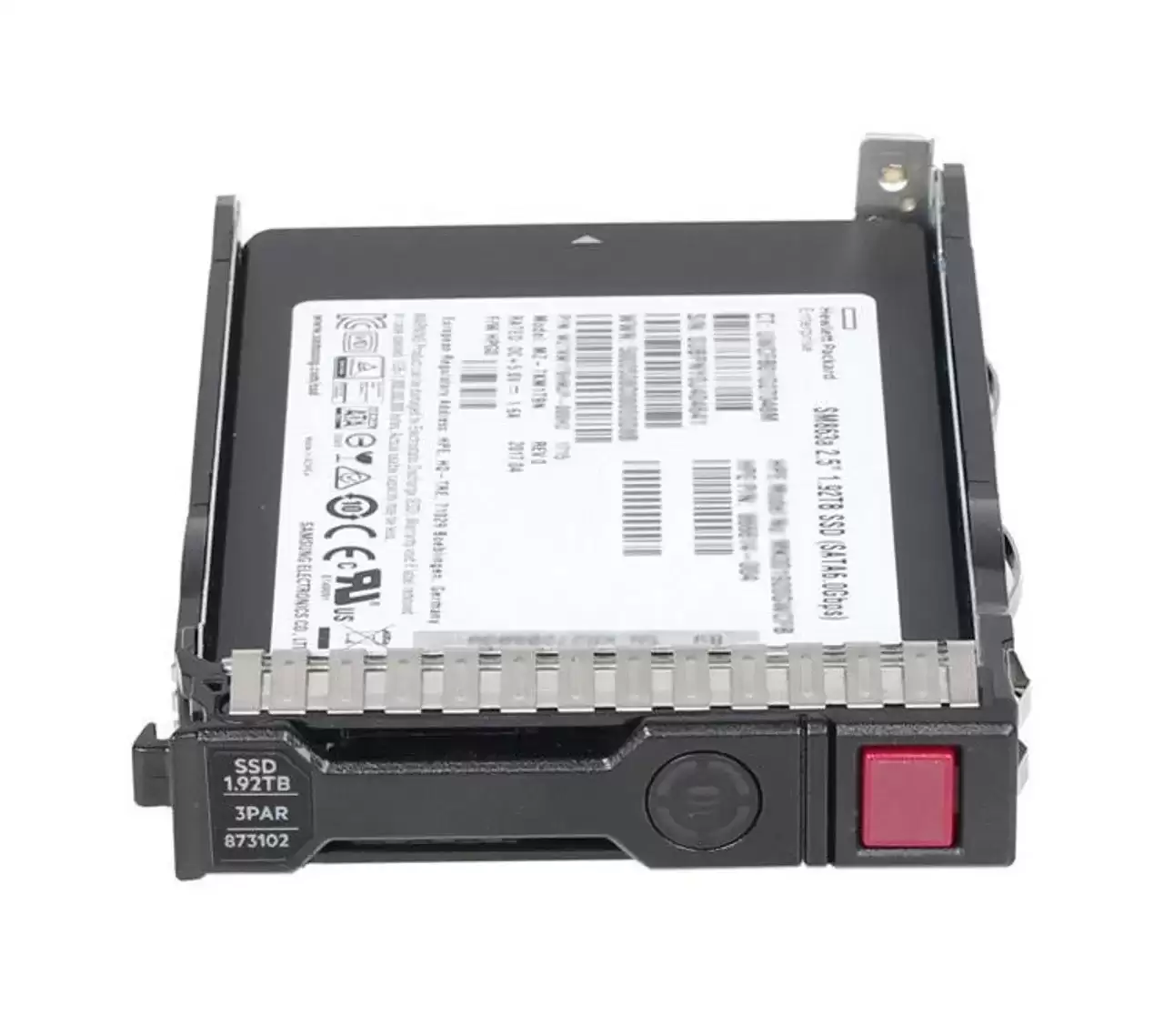 HPE 873102-001 1.92TB SAS 6Gb/s 2.5-inch Solid State Drive For 3PAR StoreServ 20000 and 9000