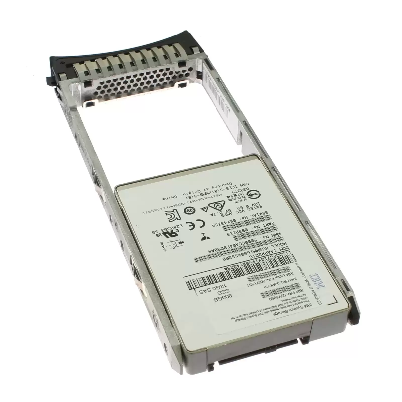 IBM 01EJ042 800GB SAS 12Gb/s Hot Swap MLC 2.5-inch Solid State Drive For Storwize V5000 G2