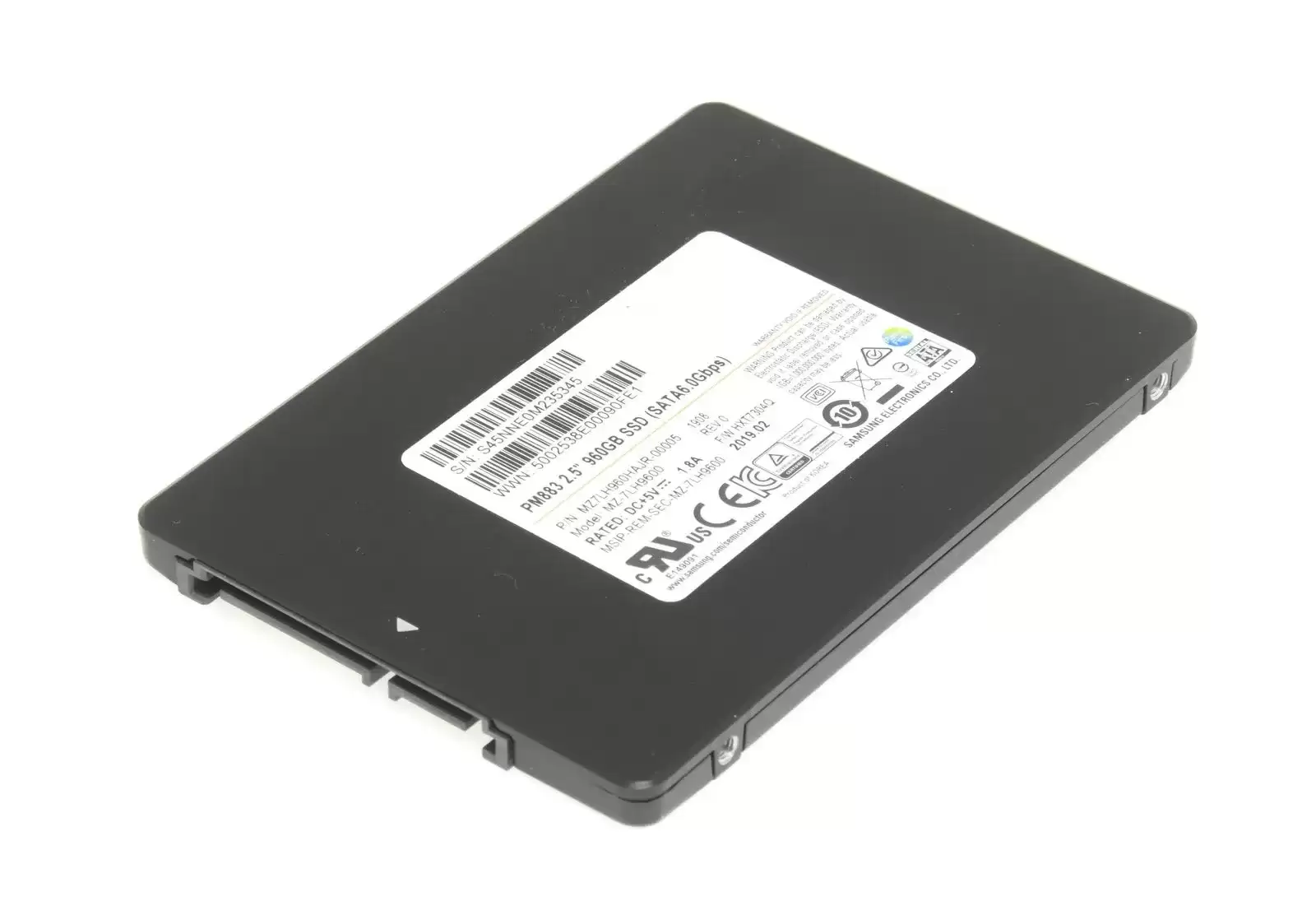 HPE P05923-003 960GB SATA 6Gb/s Hot Swap Digitally Signed Read Intensive 2.5-inch Solid State Drive For ProLiant Servers
