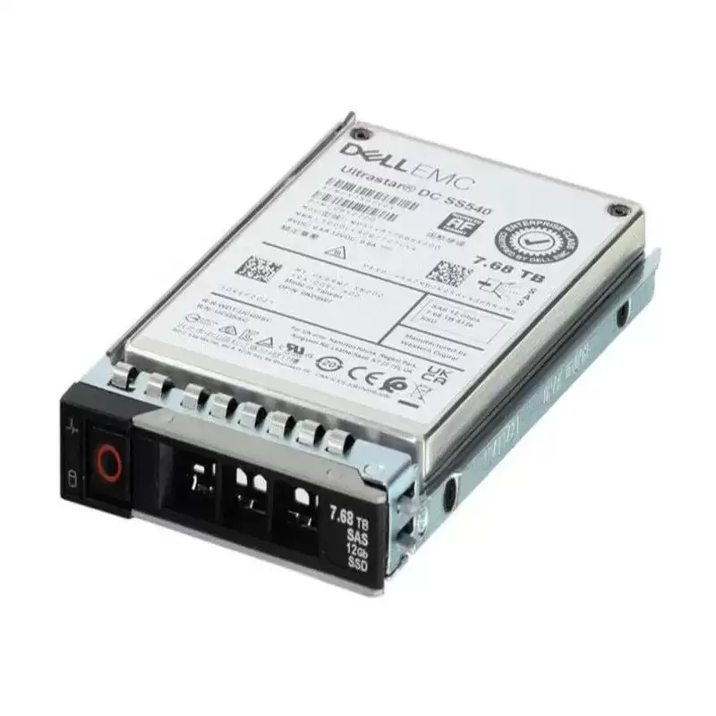Dell 5MHY8 7.68TB SAS 12Gb/s Read Intensive 3D NAND TLC 2.5-inch Solid State Drive For PowerEdge G14