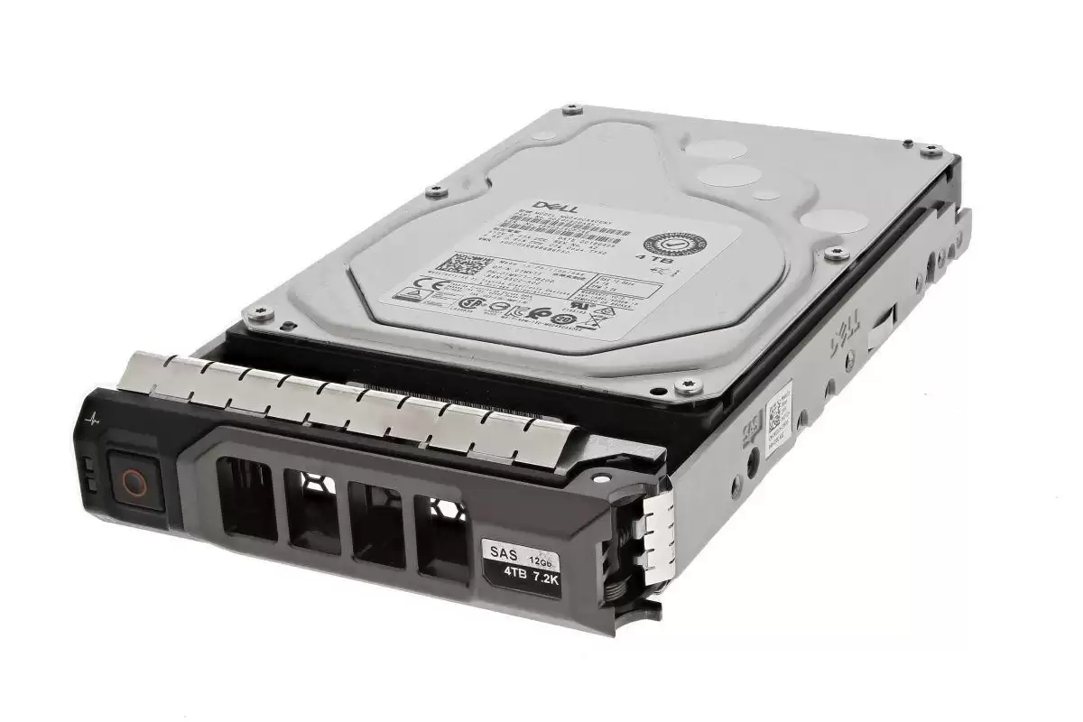 Dell 08PX62 4TB SAS 12Gb/s Nearline Hot Swap 7200RPM (SED/512n) 3.5-inch Internal Hard Drive with Tray for PowerEdge G13