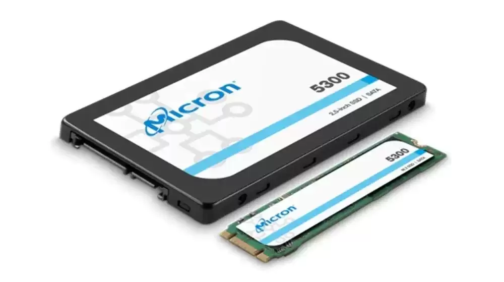 Micron MTFDDAK960TDT-1AW1ZABYY R 5300 Max 960GB SATA 6Gb/s Mixed Use 3D NAND TLC PLP 2.5-inch Solid State Drive