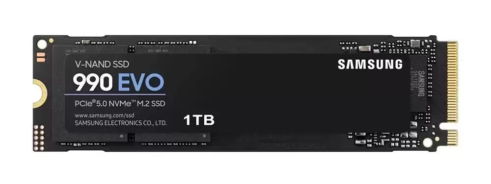 Samsung MZ-V9E1T0 990 Evo 1TB PCI-Express 4.0 x4 3D NAND TLC AES-256 TCG Opal 2.0 M.2 2280 Solid State Drive