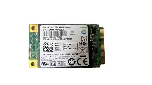Dell YF2PV 64GB SATA 6Gb/s M.2 Solid State Drive