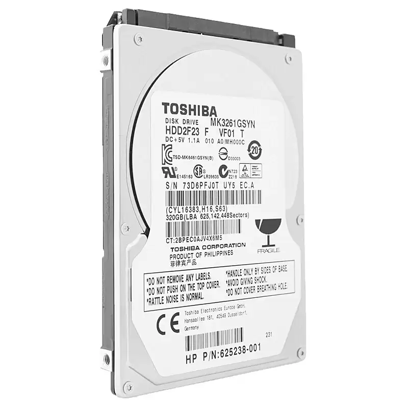 HPE 625238-001 320GB SATA 3Gb/s 7200RPM 2.5-inch Internal Hard Drive