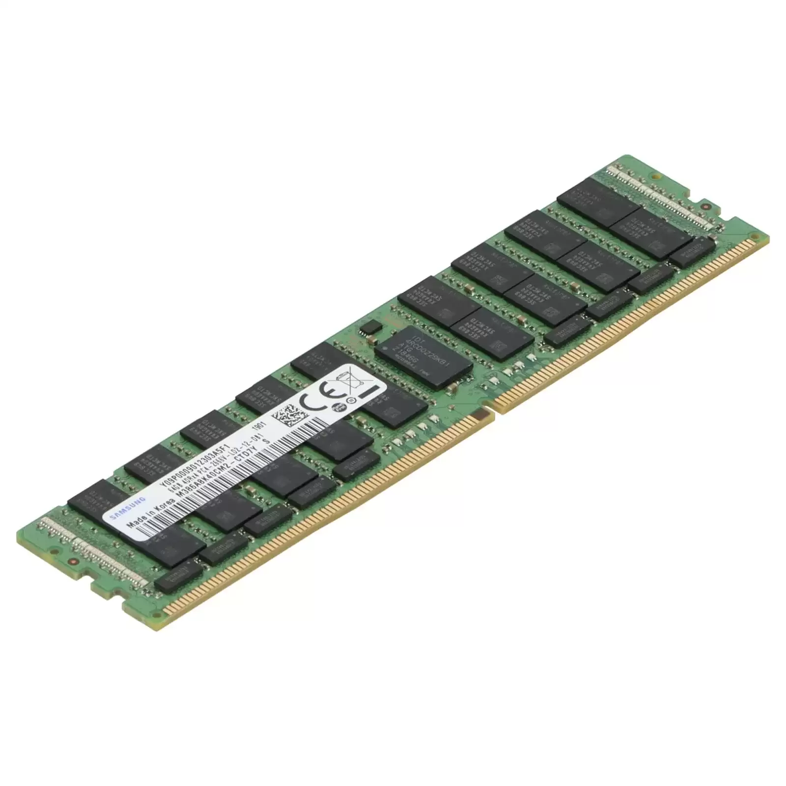 Samsung M386A8K40CM2-CTD 64GB 2666MHz DDR4 PC4-21300 ECC Registered CL19 288-Pin DIMM 1.2V Quad Rank X4 Memory Module