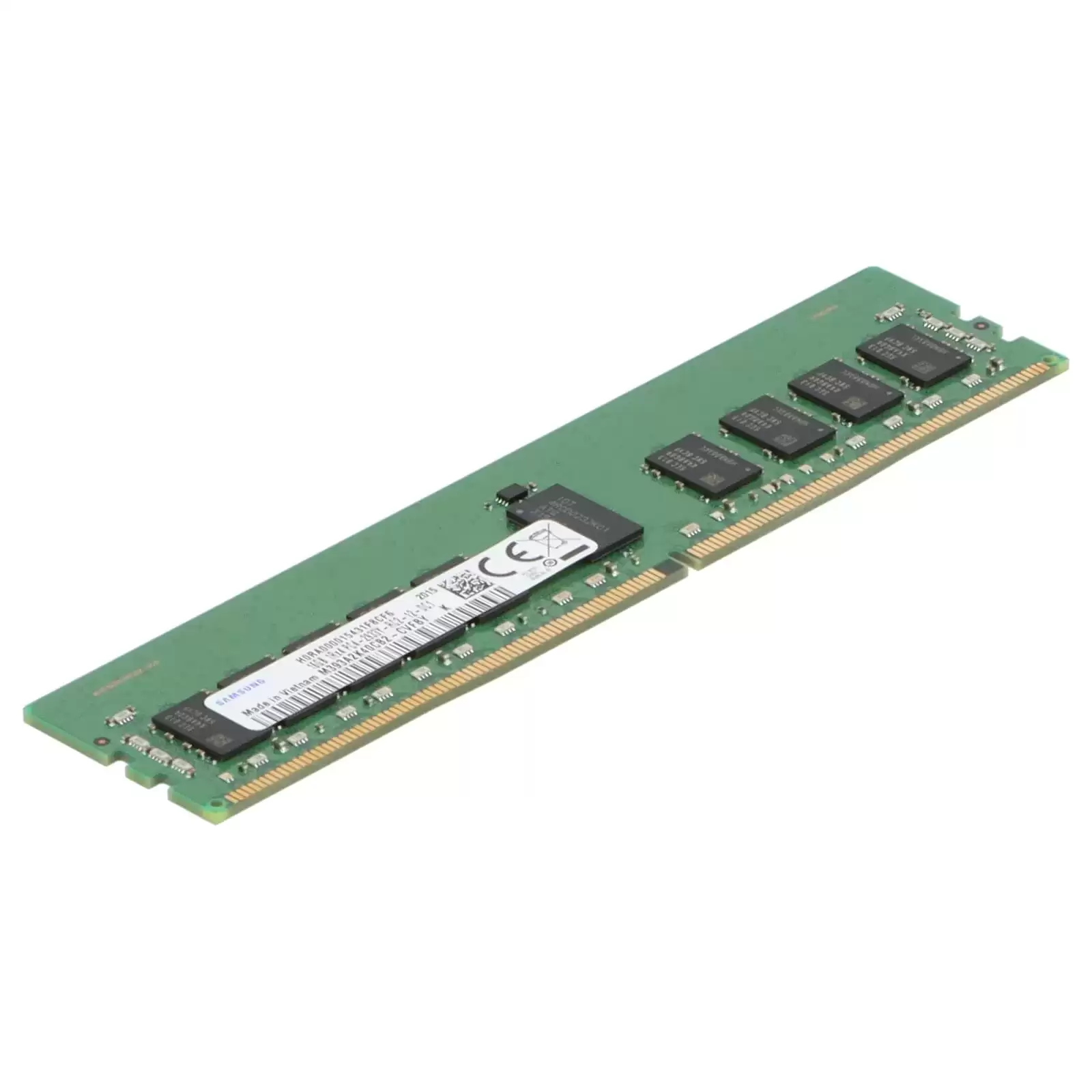 Samsung M393A2K40CB2-CVFBY 16GB 2933MHz DDR4 PC4-23466 ECC Registered CL21 288-Pin DIMM 1.2V Single Rank X4 Memory Module